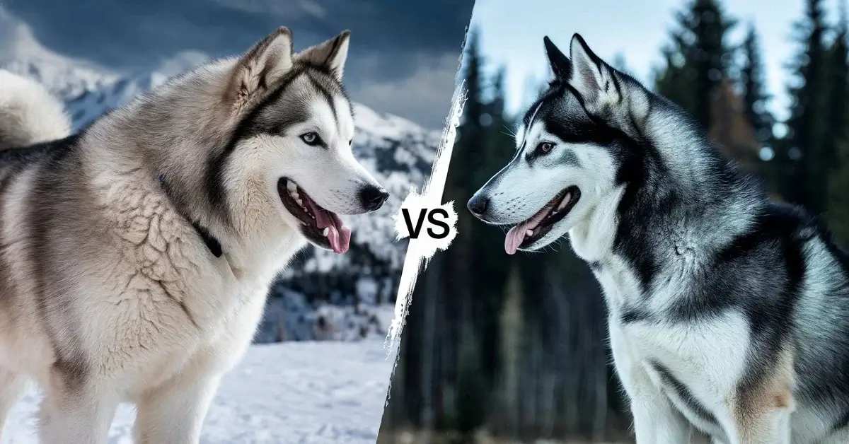 alaskan malamute vs siberian husky